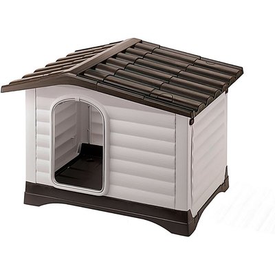 MidWest MidWest Ferplast Villa Dog Kennel with Folding Porch, Small-Midwest