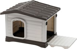 MidWest Ferplast Villa Dog Kennel with Folding Porch, Small