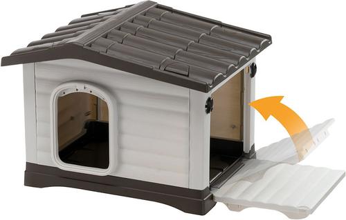 Show full view: MidWest Ferplast Villa Dog Kennel with Folding Porch, Small slide 5 of 9