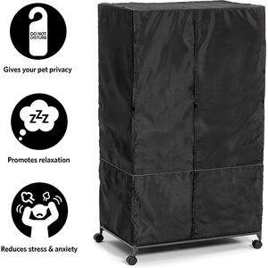 MidWest Ferret Nation & Critter Nation Ferret Cage Cover, Black