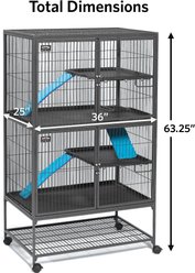 MidWest Ferret Nation Deluxe Ferret Cage, Double Story slide 2 of 9