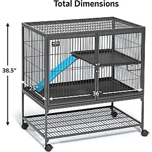 MidWest Ferret Nation Deluxe Ferret Cage, Single Story