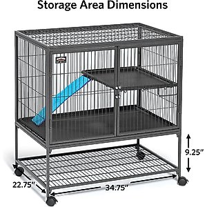MidWest Ferret Nation Deluxe Ferret Cage, Single Story