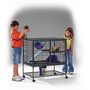 MidWest Ferret Nation Deluxe Ferret Cage, Single Story
