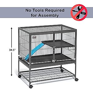 MidWest Ferret Nation Deluxe Ferret Cage, Single Story