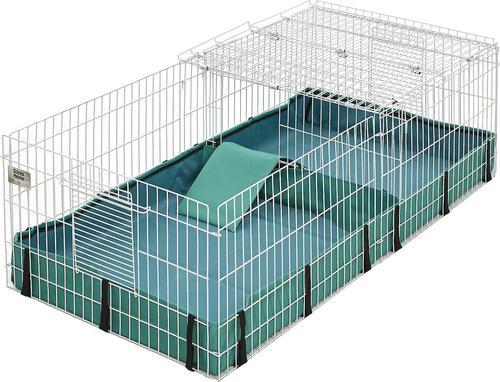 Show full view: MidWest Guinea Habitat Guinea Pig Home, Plus & Carefresh Small Animal Bedding, Natural, 60-L slide 2 of 7