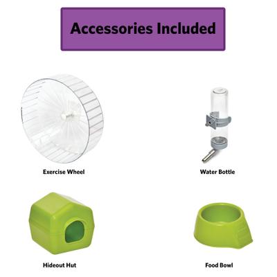 Show full view: MidWest Hamster Nation Hamster Home, Large slide 5 of 7