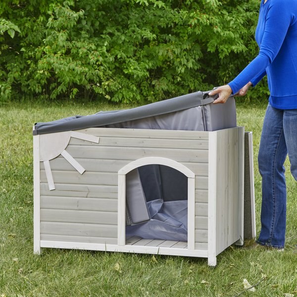 MidWest Homes Eilio Dog House Insulation Kit, Light Gray