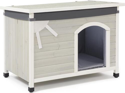 Show full view: MidWest Homes Eilio Dog House Insulation Kit, Light Gray, Medium  slide 3 of 8