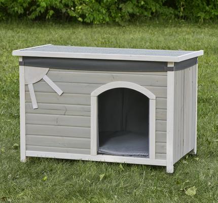 Show full view: MidWest Homes Eilio Dog House Insulation Kit, Light Gray, Medium  slide 5 of 8