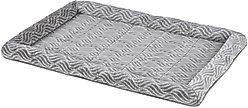 MidWest Homes for Pets Quiet Time Deluxe Wave Bolster Dog & Cat Bed, Gray, Giant slide 2 of 6