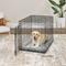 Show in main carousel: MidWest Homes for Pets Quiet Time Deluxe Wave Bolster Dog & Cat Bed, Gray, Large slide 4 of 7