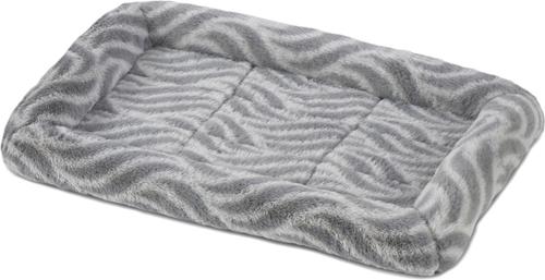Show full view: MidWest Homes for Pets Quiet Time Deluxe Wave Bolster Dog & Cat Bed, Gray, X-Small slide 3 of 7