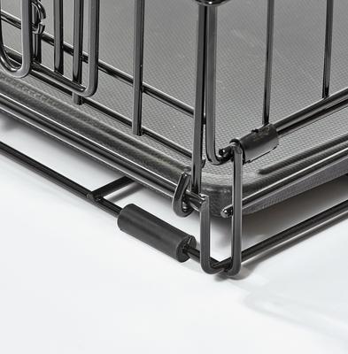 Show full view: MidWest Homes for Pets Replacement Dog Rubber Crate Feet, Black, 4 count, Small slide 5 of 6