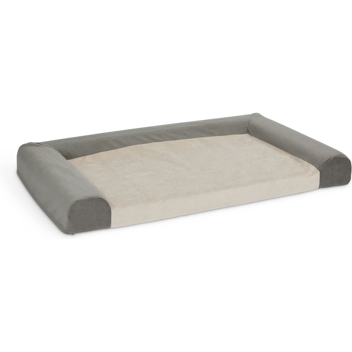 MidWest Homes for Pets Signature QuietTime Memory Foam Dog Bed Sofa, Gray, X-Large