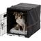 Show in main carousel: MidWest iCrate Double Door Collapsible Wire Dog Crate Kit, Black, 22 inch slide 5 of 11