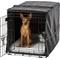 Show in main carousel: MidWest iCrate Double Door Collapsible Wire Dog Crate Kit, Black, 30 inch slide 4 of 10
