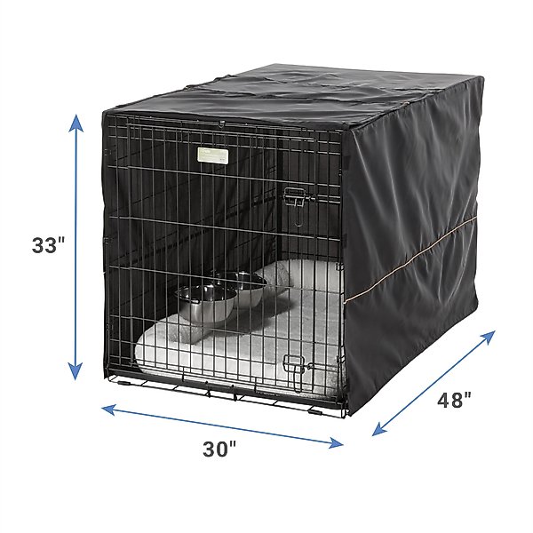 MidWest iCrate Double Door Collapsible Wire Dog Crate Kit