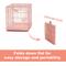 Show in main carousel: MidWest iCrate Double Door Collapsible Wire Dog Crate Kit, Pink, 24 inch slide 3 of 5