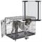 Show in main carousel: MidWest iCrate Fold & Carry Double Door Collapsible Dog Crate, 36 inch + Steel Pet Gate, Graphite, 39-in slide 1 of 9