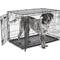 Show in main carousel: MidWest iCrate Fold & Carry Double Door Collapsible Dog Crate, 36 inch + Steel Pet Gate, White, 39-in slide 2 of 9