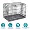 Show in main carousel: MidWest iCrate Fold & Carry Double Door Collapsible Wire Dog Crate, 22 inch + KONG Classic Dog Toy, X-Small slide 5 of 9