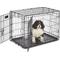 Show in main carousel: MidWest iCrate Fold & Carry Double Door Collapsible Wire Dog Crate, 30 inch slide 1 of 13