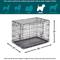 Show in main carousel: MidWest iCrate Fold & Carry Double Door Collapsible Wire Dog Crate, 30 inch slide 8 of 13