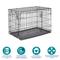 Show in main carousel: MidWest iCrate Fold & Carry Double Door Collapsible Wire Dog Crate, 36 inch slide 6 of 12
