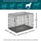Show in main carousel: MidWest iCrate Fold & Carry Double Door Collapsible Wire Dog Crate, 42 inch slide 8 of 12