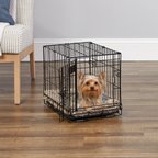 MidWest iCrate Fold & Carry Single Door Collapsible Wire Dog Crate, 18 inch