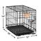 Show in main carousel: MidWest iCrate Fold & Carry Single Door Collapsible Wire Dog Crate, 18 inch slide 9 of 12