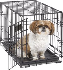 MidWest iCrate Fold & Carry Single Door Collapsible Wire Dog Crate, 22 inch slide 2 of 9