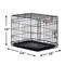 Show in main carousel: MidWest iCrate Fold & Carry Single Door Collapsible Wire Dog Crate, 24 inch slide 10 of 13