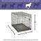 Show in main carousel: MidWest iCrate Fold & Carry Single Door Collapsible Wire Dog Crate, 42 inch slide 8 of 12