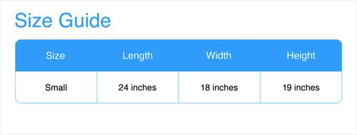 Show full view: MidWest iCrate Single Door Collapsible Wire Dog Crate, Blue, 24 inch slide 2 of 12