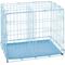Show in main carousel: MidWest iCrate Single Door Collapsible Wire Dog Crate, Blue, 24 inch slide 9 of 12