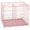 Show in main carousel: MidWest iCrate Single Door Collapsible Wire Dog Crate, Pink, 24 inch slide 9 of 12