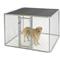 Show in main carousel: MidWest K9 Steel Chain Link Portable Outdoor Dog Kennel, 6-ft wide slide 1 of 6