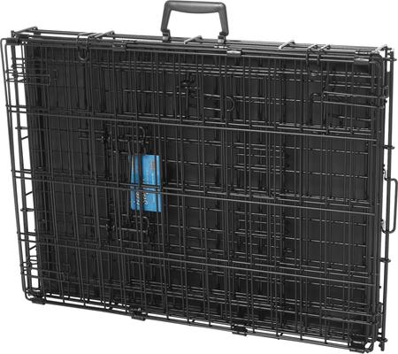 Show full view: MidWest LifeStages Double Door Collapsible Wire Dog Crate, 24 inch slide 10 of 13