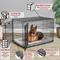 Show in main carousel: MidWest LifeStages Double Door Collapsible Wire Dog Crate, 48 inch slide 3 of 13