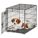MidWest LifeStages Single Door Collapsible Wire Dog Crate, 24 inch