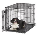 MidWest LifeStages Single Door Collapsible Wire Dog Crate, 30 inch