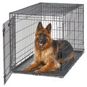 MidWest LifeStages Single Door Collapsible Wire Dog Crate, 48 inch