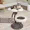 Show in main carousel: MidWest Lily Flower 25.48-in Faux-Fur Cat Tree, Brown/Tan slide 5 of 7