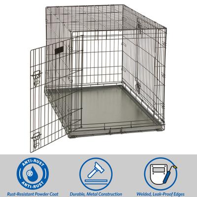 Show full view: MidWest Metal Dog Crate Replacement Pan, Large slide 2 of 9