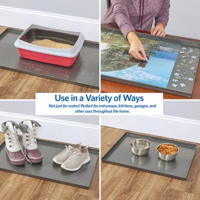 Show full view: MidWest Metal Dog Crate Replacement Pan, Large slide 7 of 9