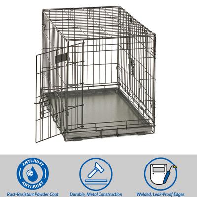 Show full view: MidWest Metal Dog Crate Replacement Pan, Medium slide 2 of 9