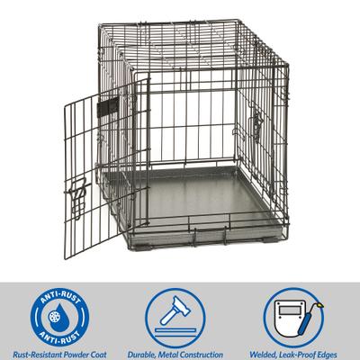 Show full view: MidWest Metal Dog Crate Replacement Pan, Small slide 2 of 8