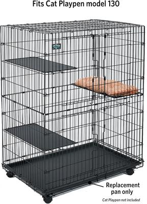 Show full view: MidWest Nation Bottom Unit Ferret Cage Replacement Pan, Bottom slide 4 of 5
